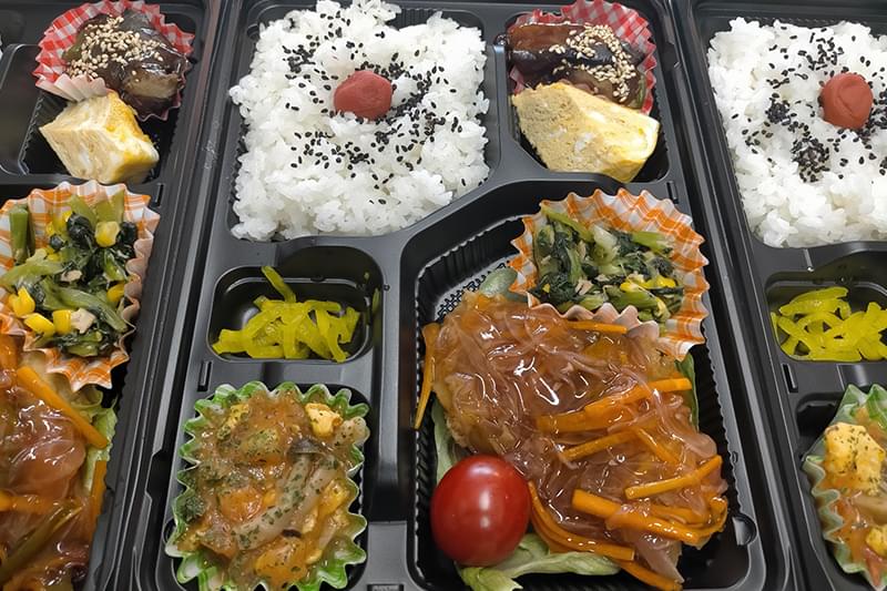 栄養バランスの取れたお弁当